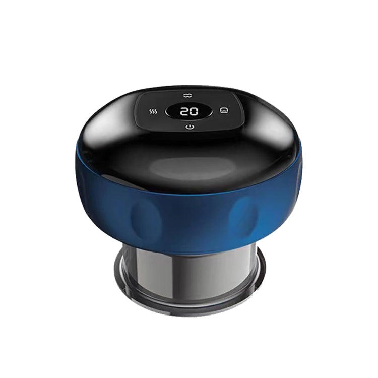 Electric Cupping Massage Device, 6-speed USB Plug-in, Blue, Black, Red Wine, 6-speed Charging