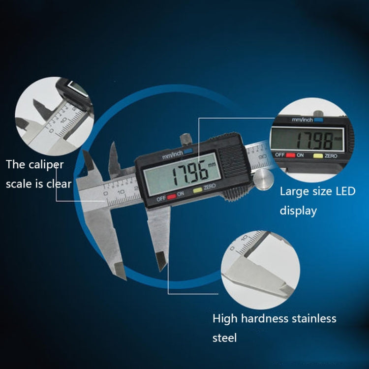 Stainless Steel Electronic Digital Vernier Caliper