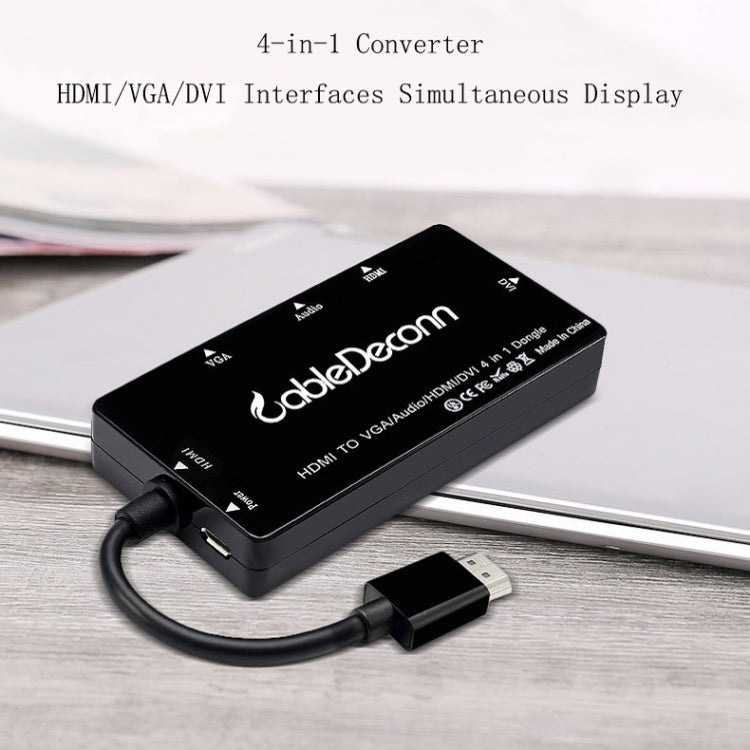 D0407 HDMI VGA DVI Connection HDTV Monitor Cable