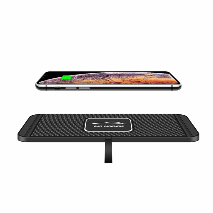 15W QI Car Wireless Charging Anti-Skid Pad