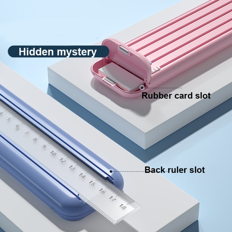 4 in 1 Pencil Eraser Ruler Stationery Box