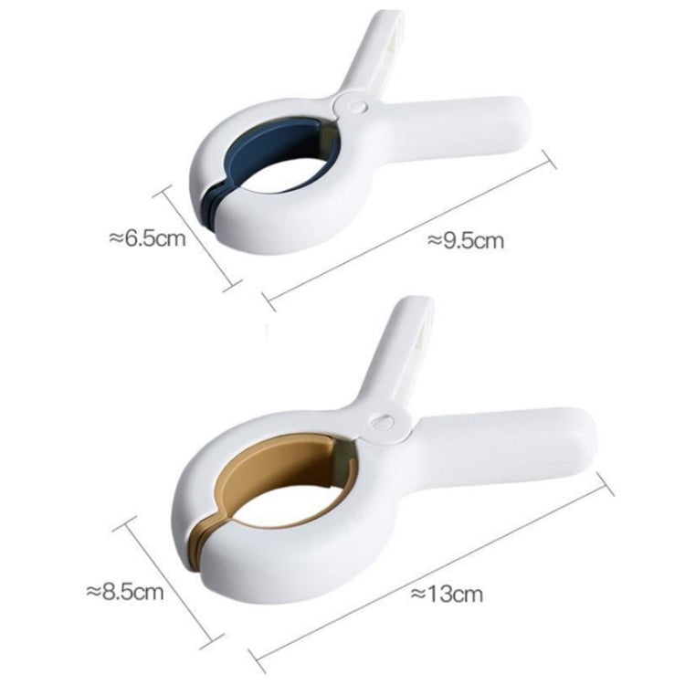 Household Plastic Windproof Sheet Fixed Clothespin Hanger Clip