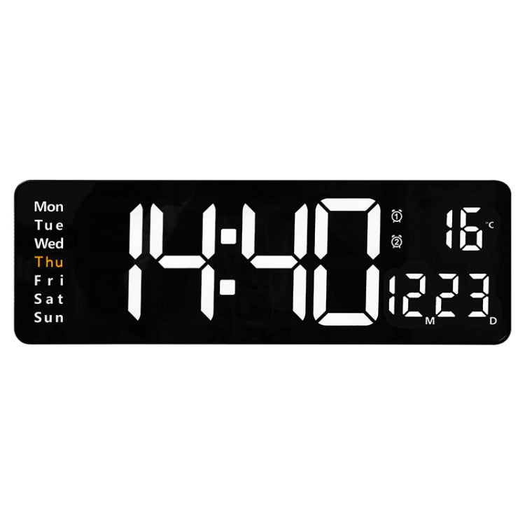 6626 Living Room Wall-Mounted Large Screen Display LED Digital Clock