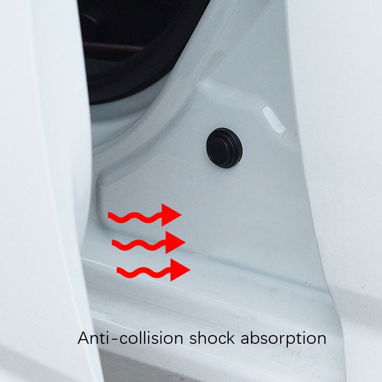 Car Door Anti-Collision Shock Pad, Color: Black Unmarked