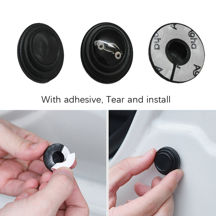 Car Door Anti-Collision Shock Pad, Color: Black Unmarked