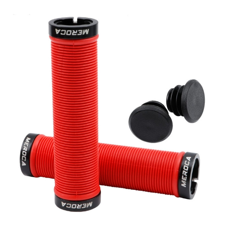 MEROCA Mountain Bike Anti-slip Shock Absorber Riding Grip Cover, Style: