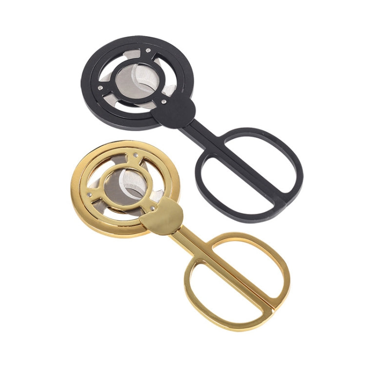 C889 Windmill Round Stainless Steel Cigar Cutter