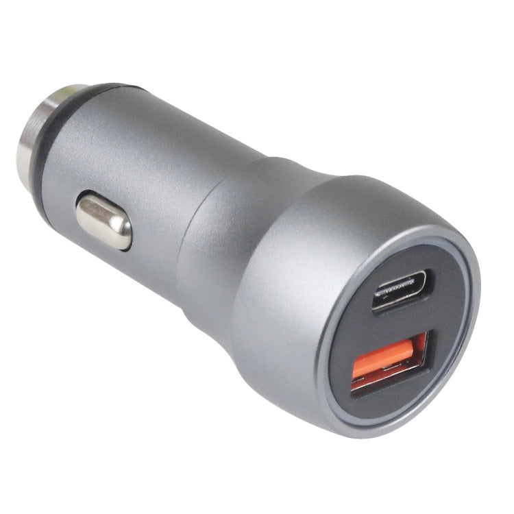 Aluminum Alloy Cigarette Lighter Applicable Car Charger