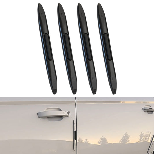 4 PCS Car Door Anti-Static Silicone Airbag Anti-Collision Strip