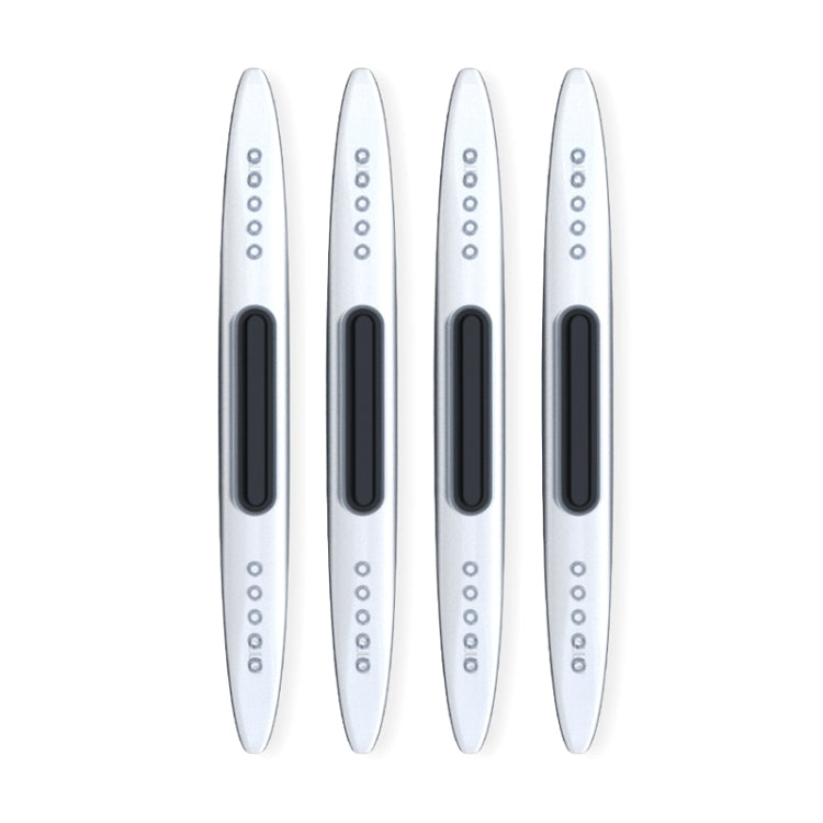 4 PCS Car Door Anti-Static Silicone Airbag Anti-Collision Strip