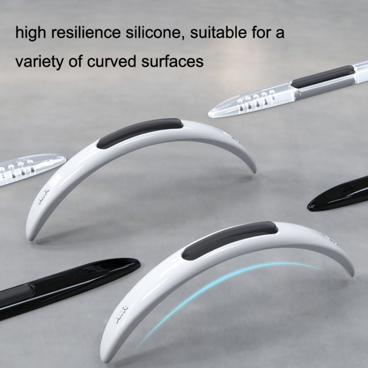 4 PCS Car Door Anti-Static Silicone Airbag Anti-Collision Strip