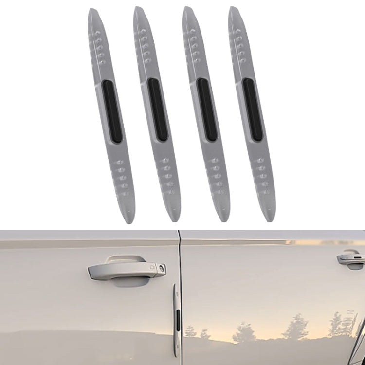4 PCS Car Door Anti-Static Silicone Airbag Anti-Collision Strip