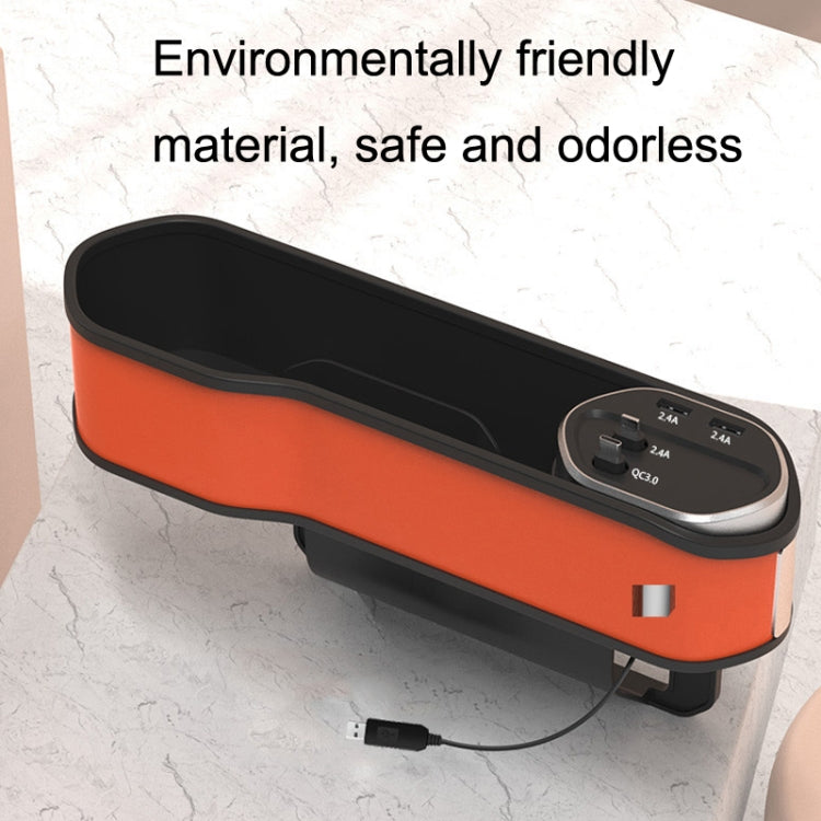 Multifunctional Car Seat Slot Storage Box, Style: