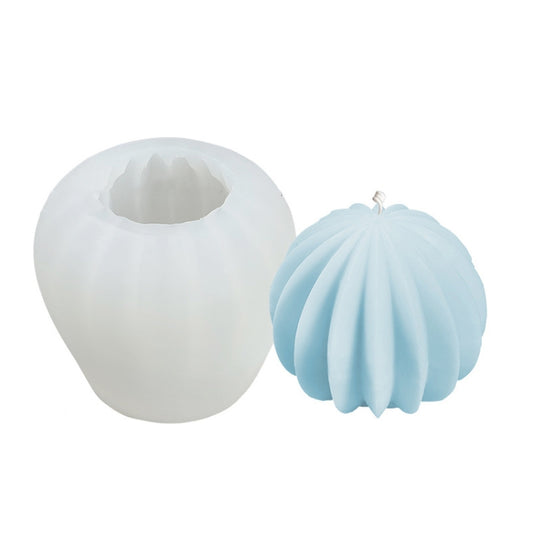 Scented Candle Silicone Mold DIY Handmade Soap Mold, Sector