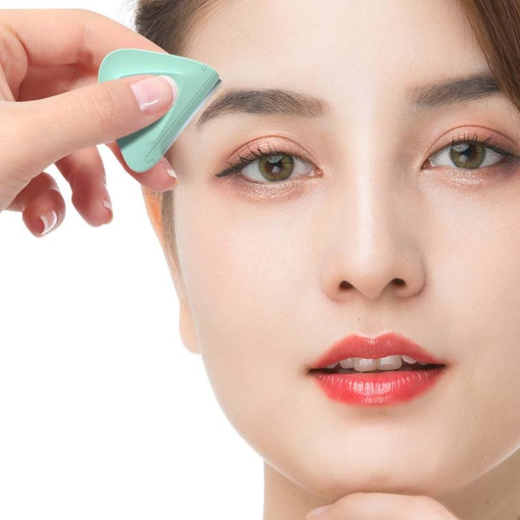 2 PCS/Box Small Triangular Eyebrow Trimmer