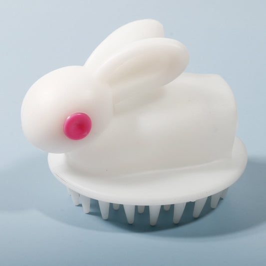 Cute Rabbit Shaped Silicone Shampoo Brush