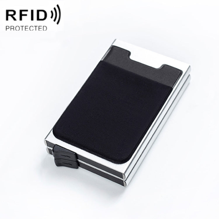 RFID Aluminum Alloy Anti-Degaussing Coin Card Holder