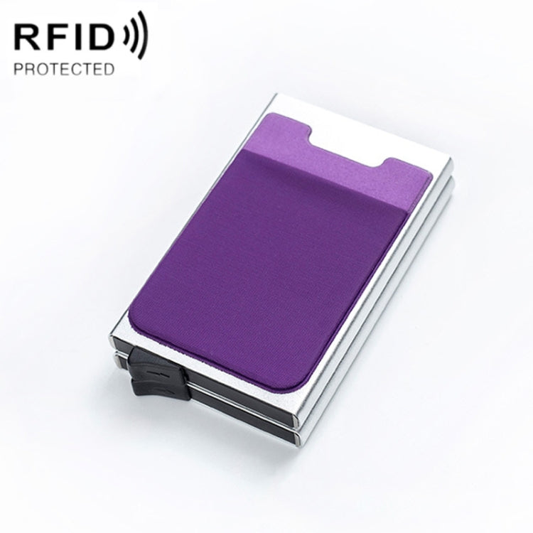 RFID Aluminum Alloy Anti-Degaussing Coin Card Holder