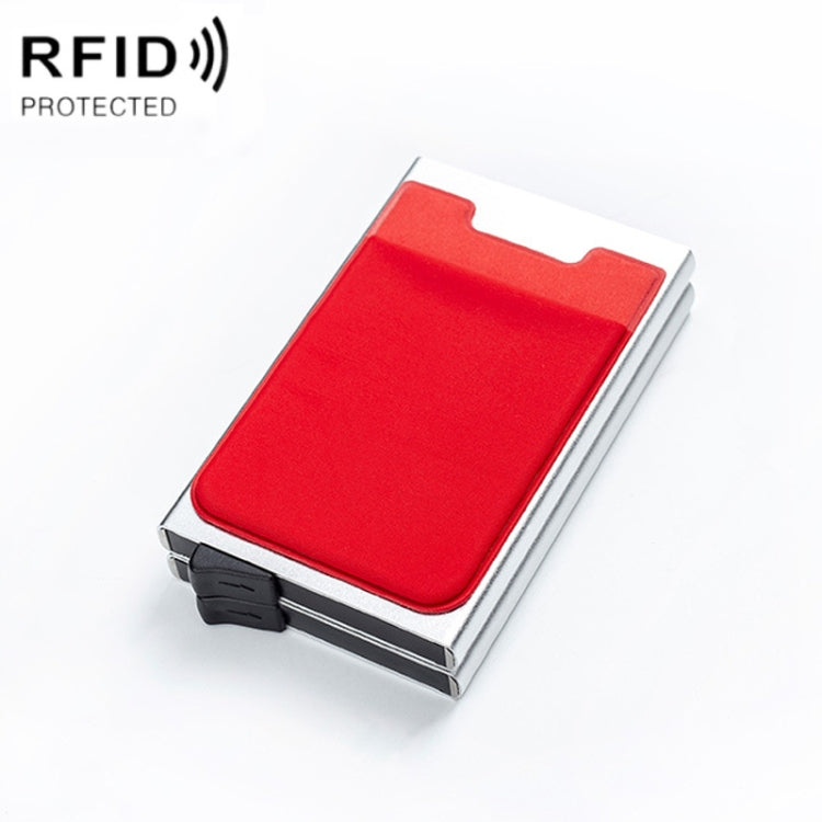 RFID Aluminum Alloy Anti-Degaussing Coin Card Holder