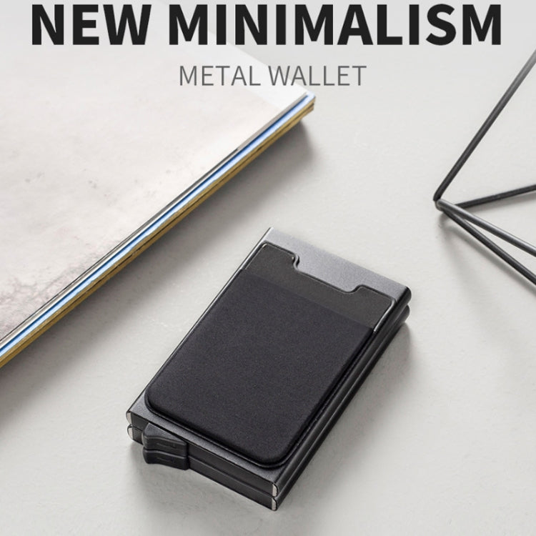 RFID Aluminum Alloy Anti-Degaussing Coin Card Holder