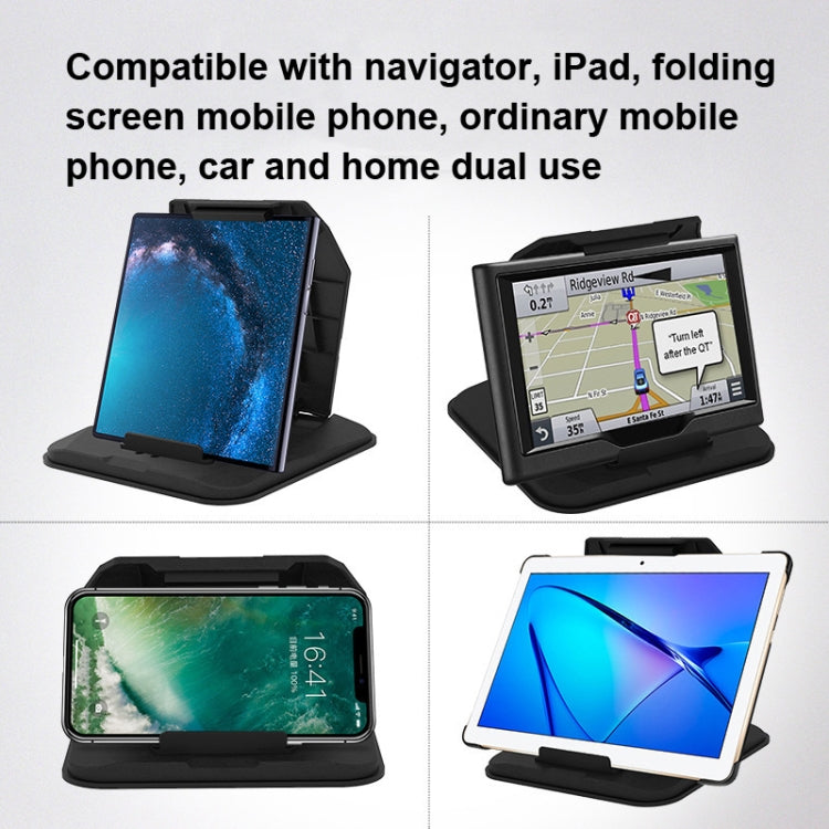 Car Sunshade Anti-Reflective Phone Tablet Holder Compatible with Folding Screen Phones
