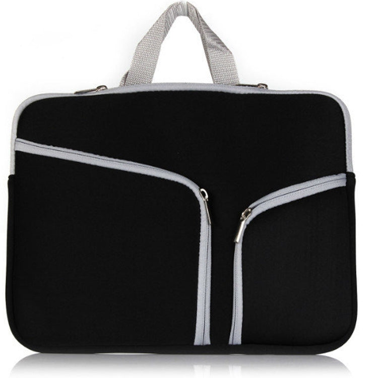T228 Diving Material Computer Bag Multi-pocket Laptop Liner Bag, 11 Inch, 13 Inch, 14 Inch, 17 Inch