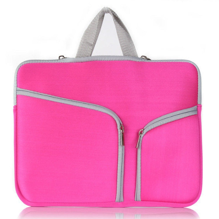 T228 Diving Material Computer Bag Multi-pocket Laptop Liner Bag, 11 Inch, 13 Inch, 14 Inch, 17 Inch