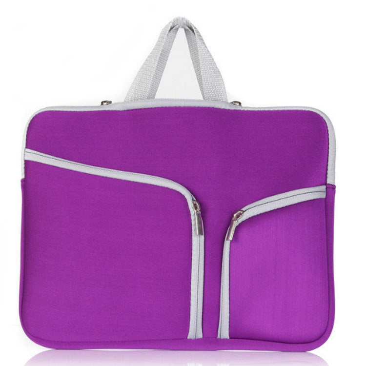 T228 Diving Material Computer Bag Multi-pocket Laptop Liner Bag, 11 Inch, 13 Inch, 14 Inch, 17 Inch