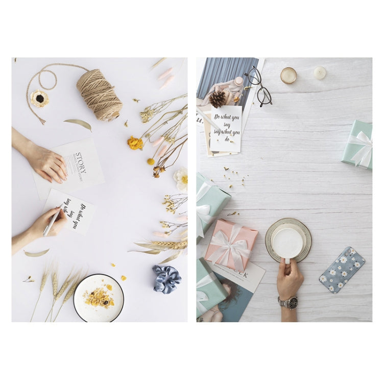 2 PCS 3D Stereoscopic Double-sided Photography Background Board