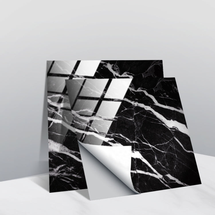 PVC Crystal Covered Film Geometric Pattern Tile Wall Sticker