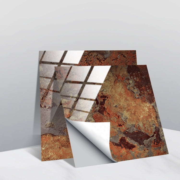 PVC Crystal Covered Film Geometric Pattern Tile Wall Sticker