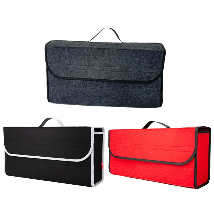 Car Trunk Felt Folding Storage Box Car Finishing Box