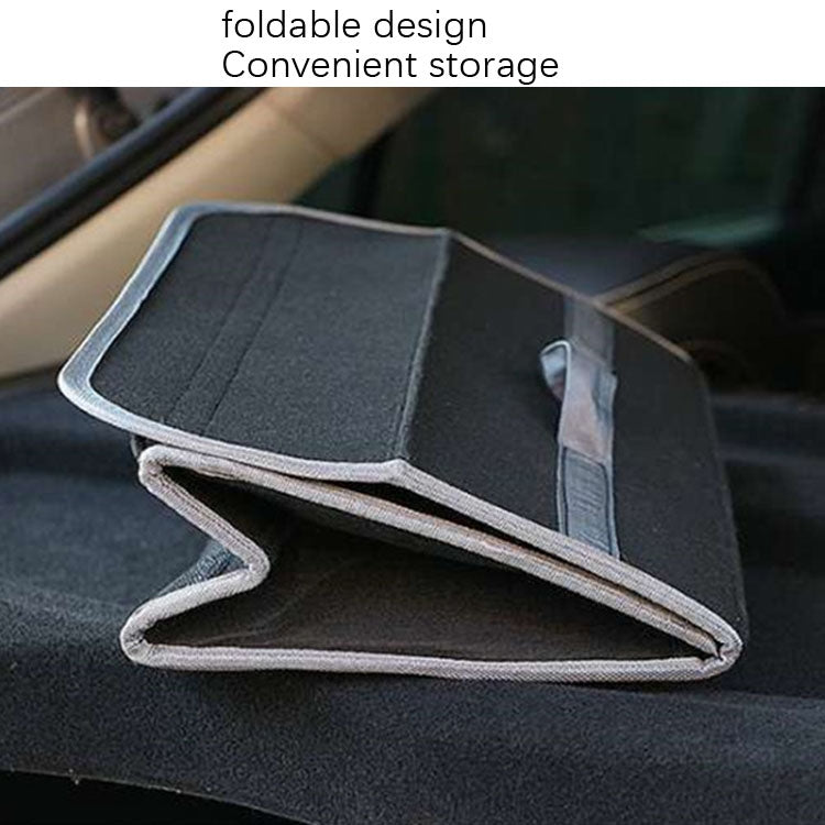 Car Trunk Felt Folding Storage Box Car Finishing Box