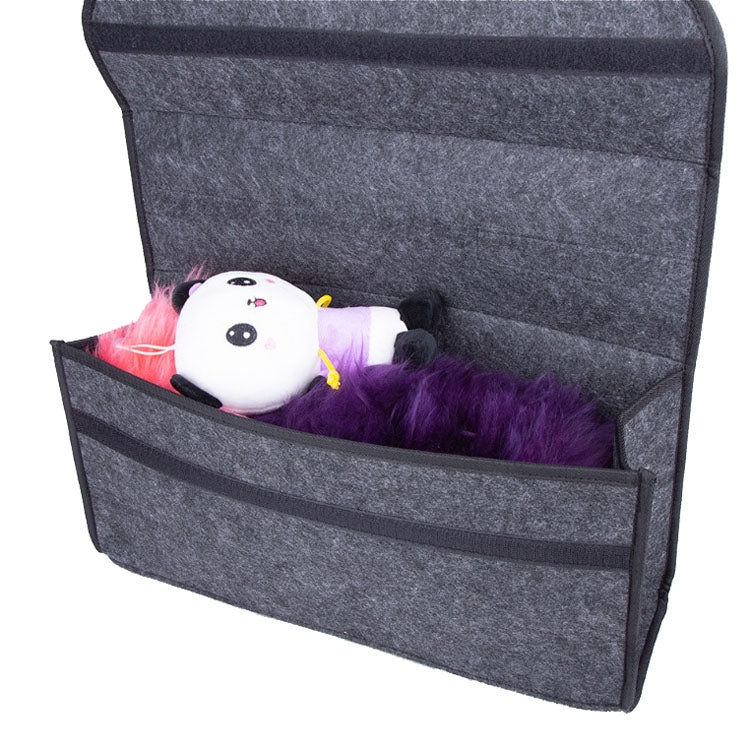 Car Trunk Felt Folding Storage Box Car Finishing Box