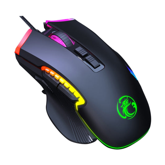 IMICE T70 8-Button 7200DPI RGB Lighting Programmable Wired Gaming Mouse, Cable Length: 1.8m