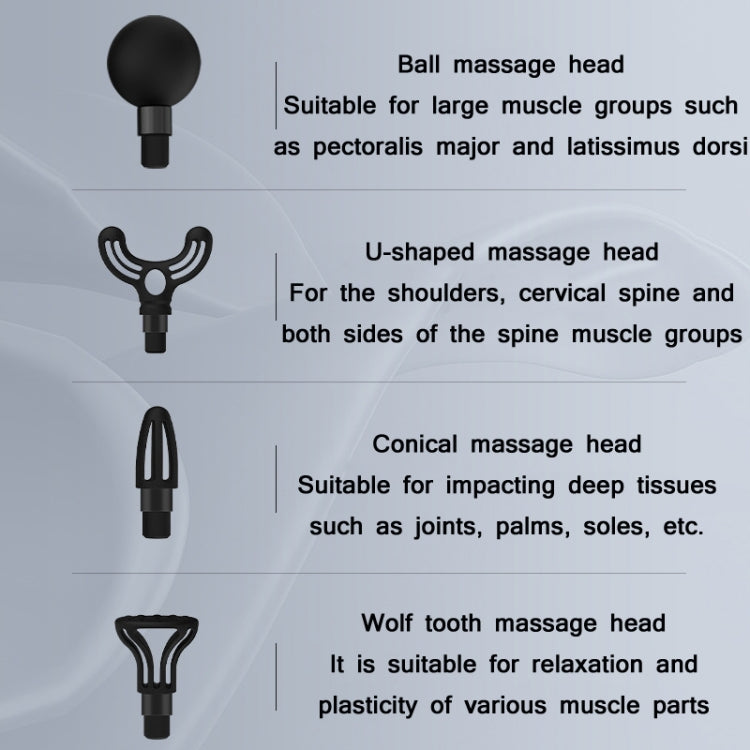 PS818 Variable Speed Vibrating Mini Muscle Fascia Relax Massager