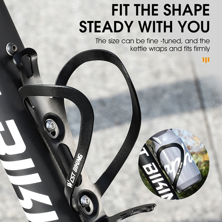 WEST BIKING Bicycle Aluminum Beverage Bottle Holder