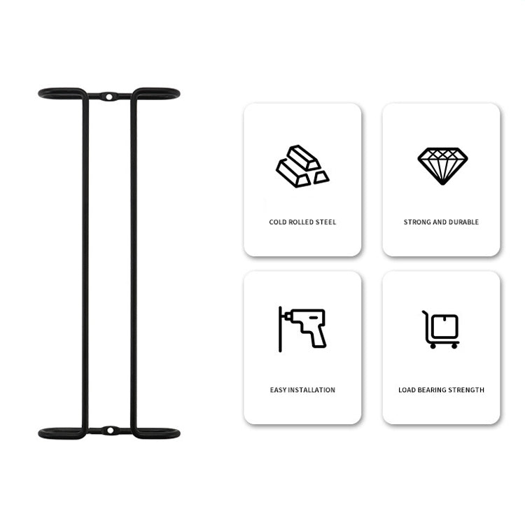 Simple Single-Row Red Wine Cup Inverted Rack