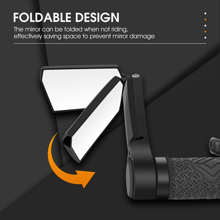 WEST BIKING Bicycle Handlebar Folding Mirror