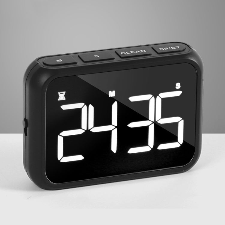 Rechargeable Large Screen LCD Electronic Timing Reminder Alarm Clock Kitchen Baking Timer
