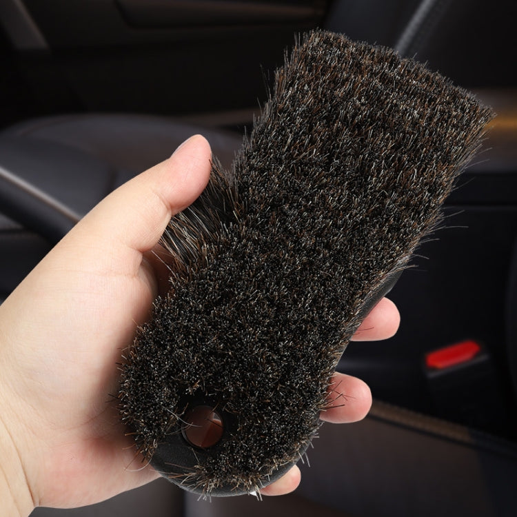 Car Horsehair Interior Leather Brush