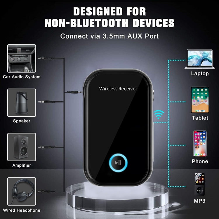 Car Bluetooth 5.0 Audio Receiver 3.5mm Bluetooth Converter