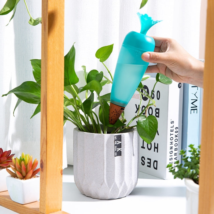 2 PCS Carrot-shaped Automatic Flower Watering Device Seepager, 2 PCS Carrot-shaped Blue, 2 PCS Carrot-shaped Green
