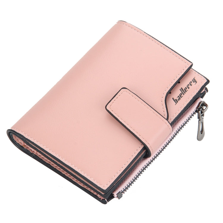 Baellerry N5013 Ladies Cropped Wallet Multi-Card Slot Zipper Buckle Coin Purse
