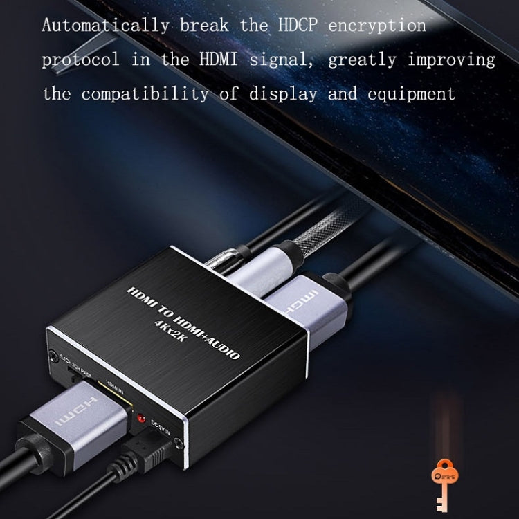 HDMI TO HDMI+AUDIO Audio Separator