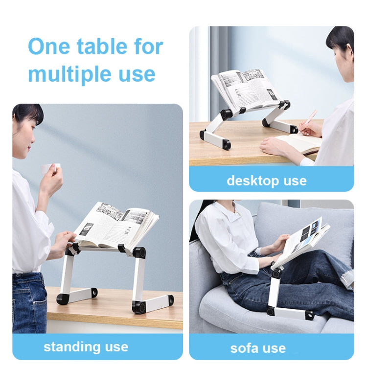 L03 Adjustable Lifting Reading Rack Book Holder Laptop Stand,Style：