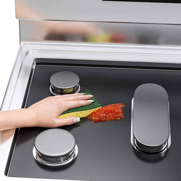 Gas Stove 5-hole Oil-proof Pad Teflon Protective Cover Anti-dirty Pad