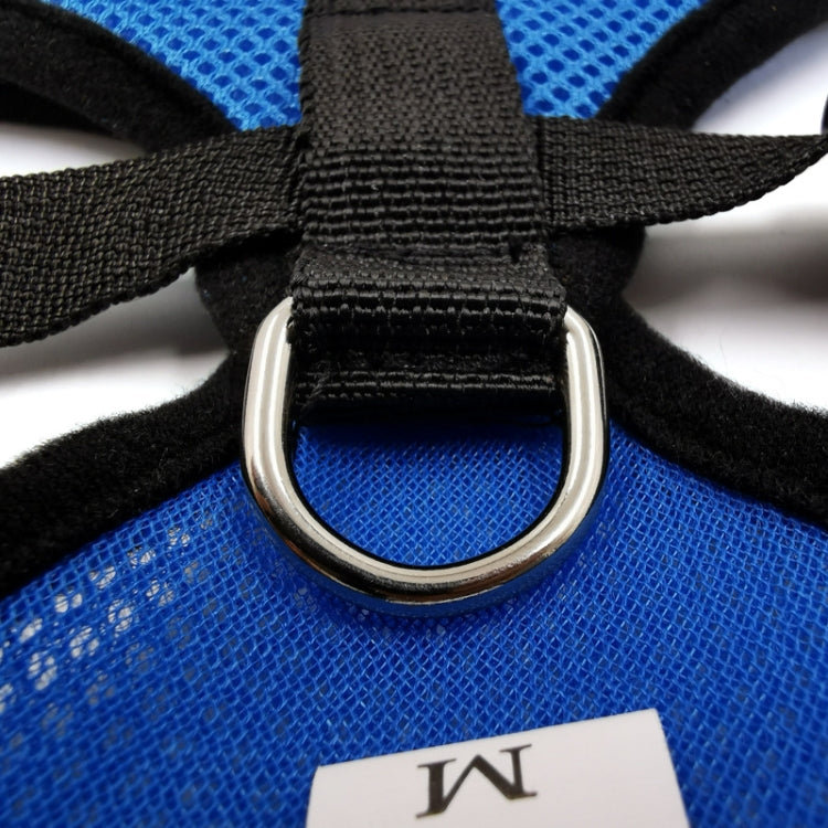 Pet Chest Strap Small Medium Dog Cat Breathable Dog Walking Vest, Size: