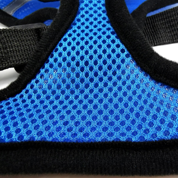 Pet Chest Strap Small Medium Dog Cat Breathable Dog Walking Vest, Size: