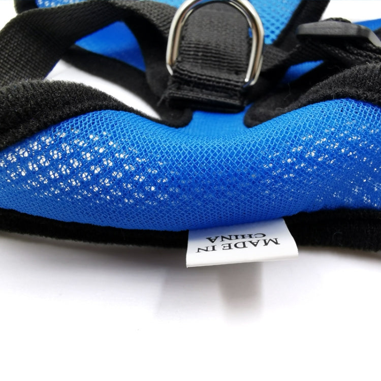 Pet Chest Strap Small Medium Dog Cat Breathable Dog Walking Vest, Size: